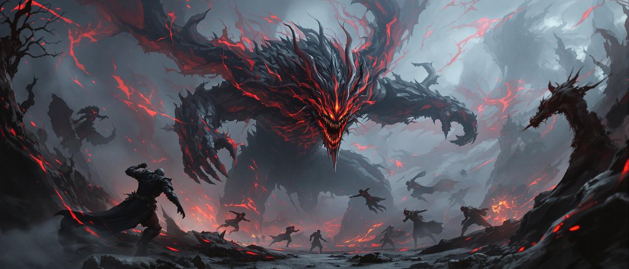 血魔第三阶段狂暴形态示意